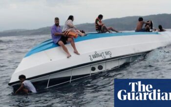 Australian tourist killed and two injured as snorkelling boat capsizes off Bali