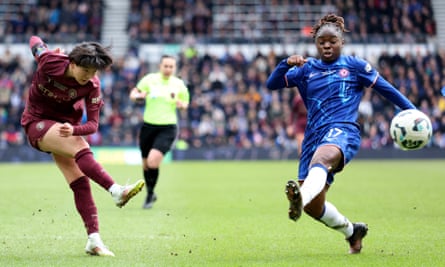 Chelsea win Women’s League Cup final after own goal denies Manchester City