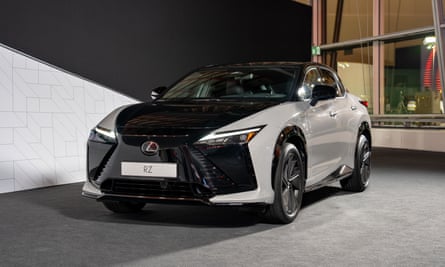 The Lexus RZ F Sport