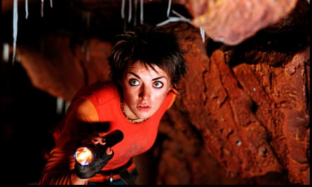 Going down … Nora-Jane Noone as Holly in The Descent.