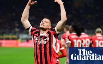 European football: Milan blow away Inter to reach Coppa Italia final