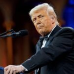 UK and EU stock markets slump as Trump’s tariffs, including 104% on China, take effect – business live