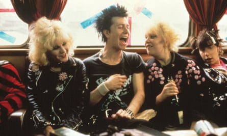 Scene from Sid and Nancy.