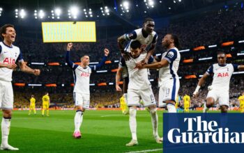 Ange Postecoglou says Bodø’s goal will not dent Tottenham’s confidence