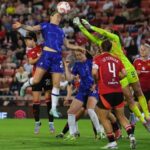 Chelsea win WSL title after Lucy Bronze goal sees off Manchester United