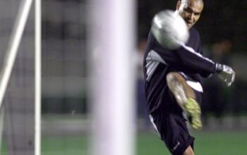 Chilavert, choripán and children: a night with Argentina’s champions