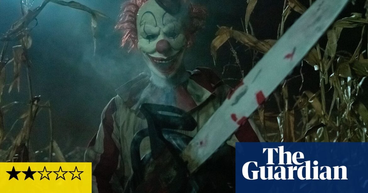Clown in a Cornfield review – perky yet run-of-the-mill slasher fare