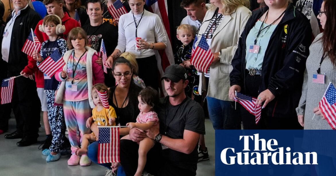 First group of white South Africans arrive in US after Trump grants refugee status