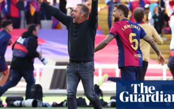 Hansi Flick says Barça ‘don’t feel like champions’ after chaotic clásico