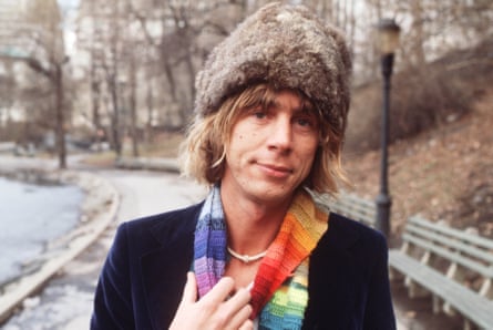 From another age … Kevin Ayers in 1977.