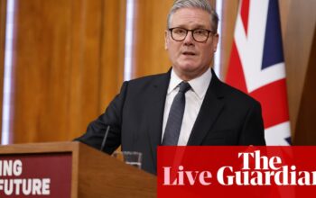 Keir Starmer says he wants net migration to fall ‘significantly’ by end of this parliament – UK politics live