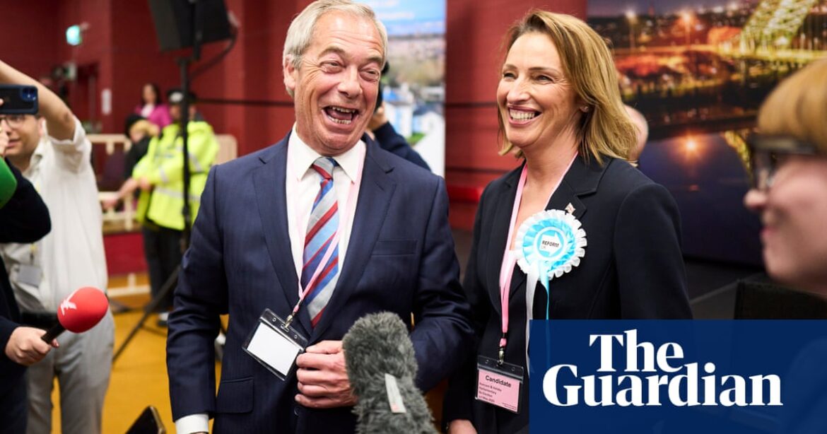 Reform wins Runcorn byelection by just six votes in blow to Labour