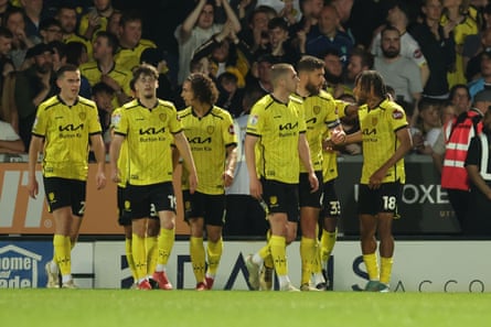 Burton Albion: bringing the pain against Wigan last week.