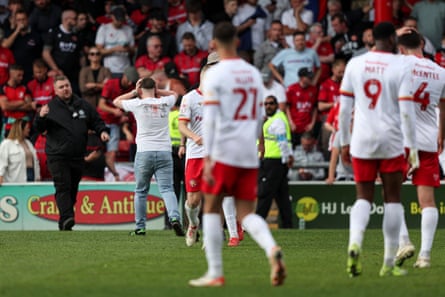 Desolation at Walsall after Bradford nipped into third to earn promotion from League Two.