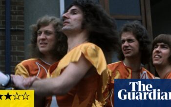 Slade in Flame review – Midlands glam rockers offer A Hard Day’s Night meets Get Carter