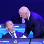 Uefa accuses Infantino of pursuing ‘private interests’ on Trump’s tour