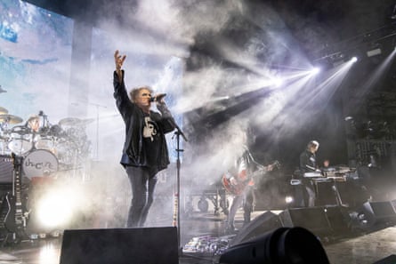 The Cure live in Clarkston, Michigan, in 2023.